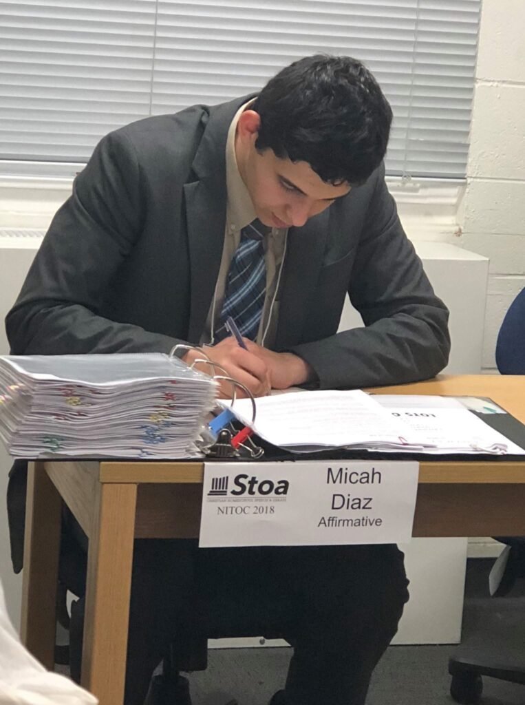 2018 NITOC LD Preliminary Round